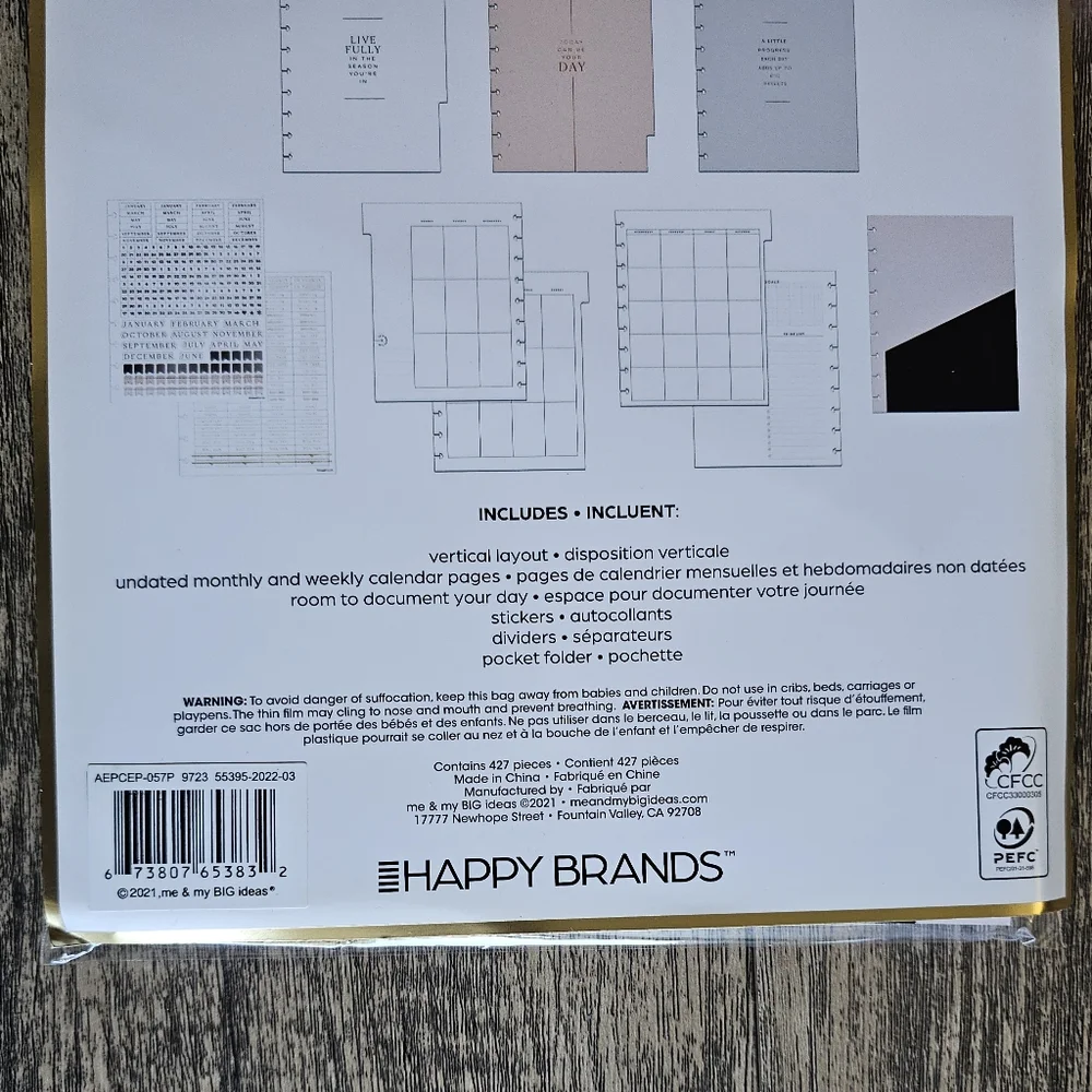 Happy Planner Calendar Extension Bundle
